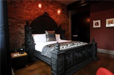 Black Monumental Bed Beds