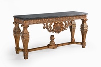 The Belfort Console Table: Old Gold
