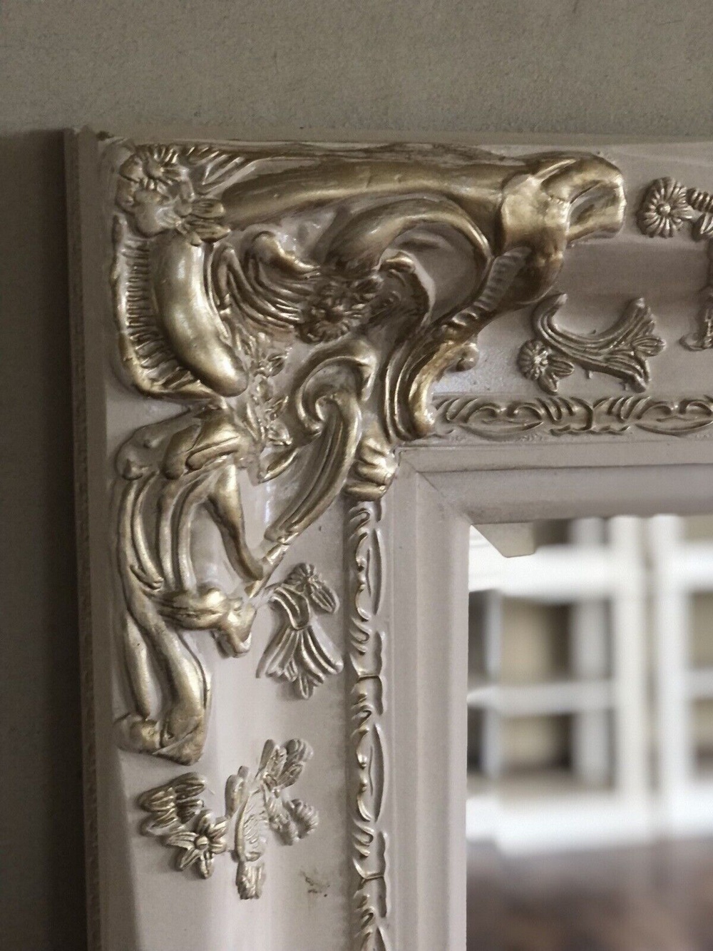 SOLD - OUT The Chateau: Cream/ Ivory kissed with French Pale Gold - Hand finished. (Made to order)