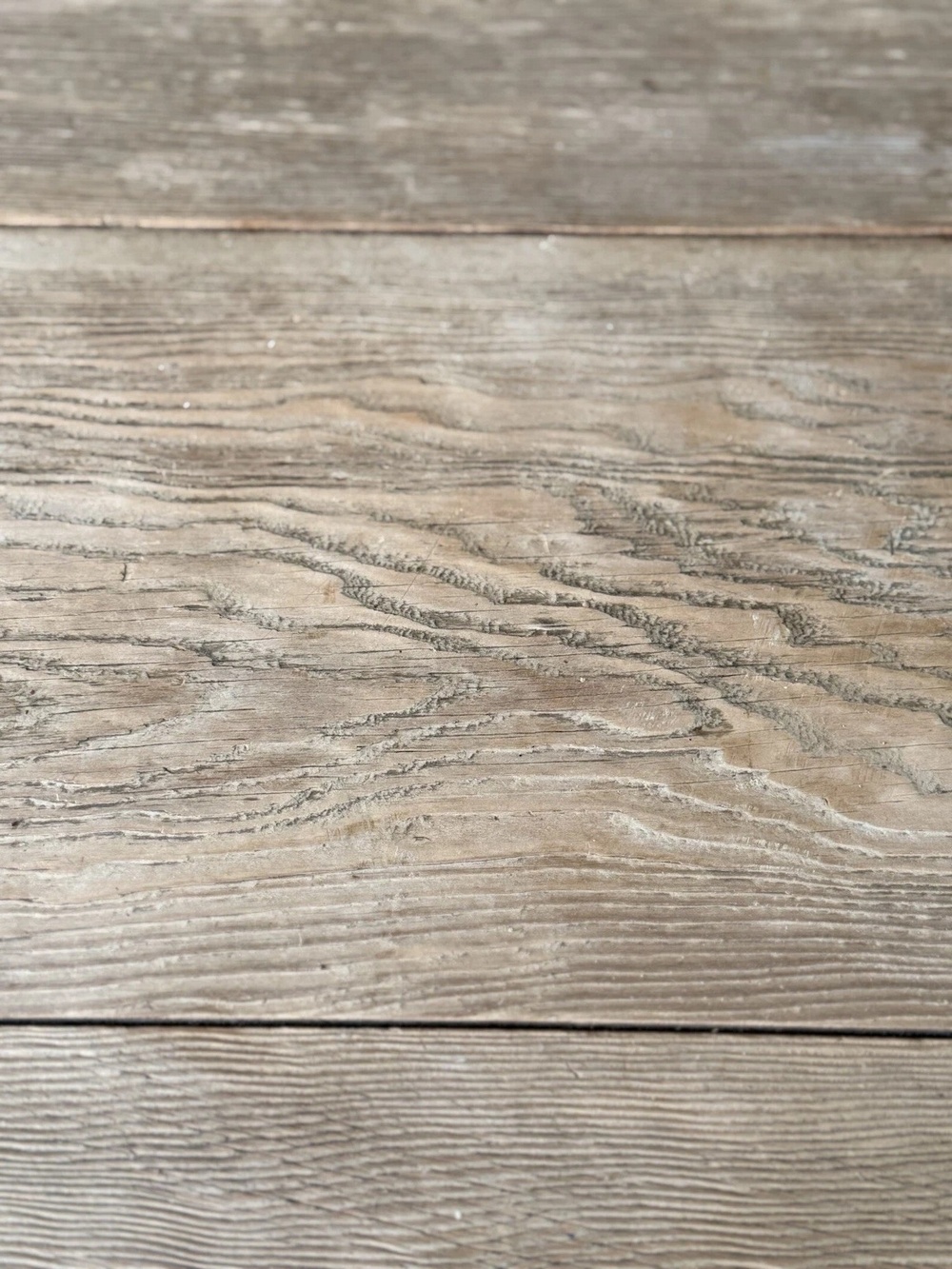 Reclaimed Vintage Rustic Oak Plank Farmhouse Vernacular Desk Kitchen Table