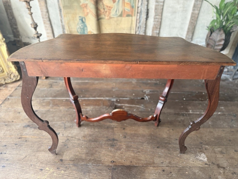 Antique French Mahogany Ornate kissed w/Gold Sideboard Hall Console Table C1880