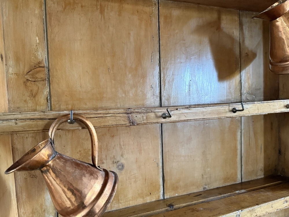 Original Antique Pine Welsh Farmhouse Rustic Primitive Untouched Dresser 1830 C ONHOLD