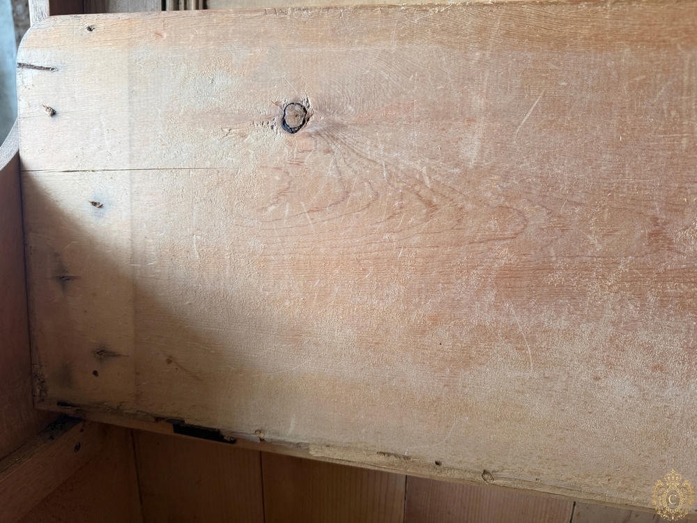 Antique Victorian Pine Hall Settle with Hinged Storage Seat, Circa 1870